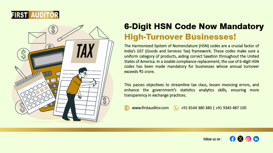 6-Digit HSN Code Now Mandatory for High-Turnover Businesses